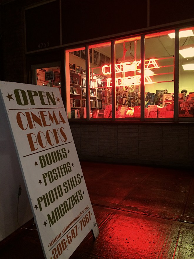 Cinema Books Sign