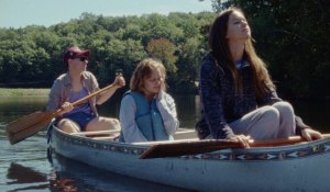 Friends in canoe