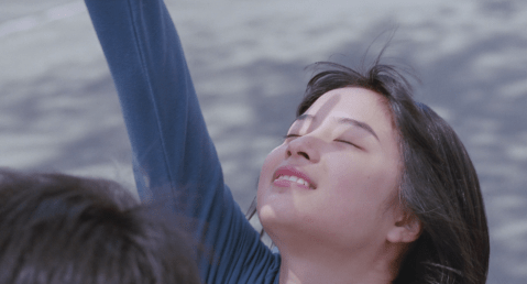 reaching up to petal ave