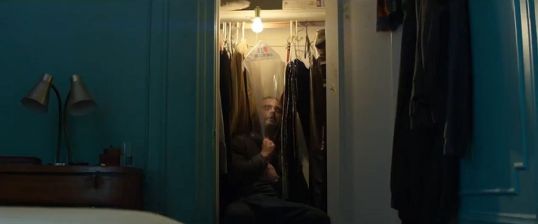 Joe in closet